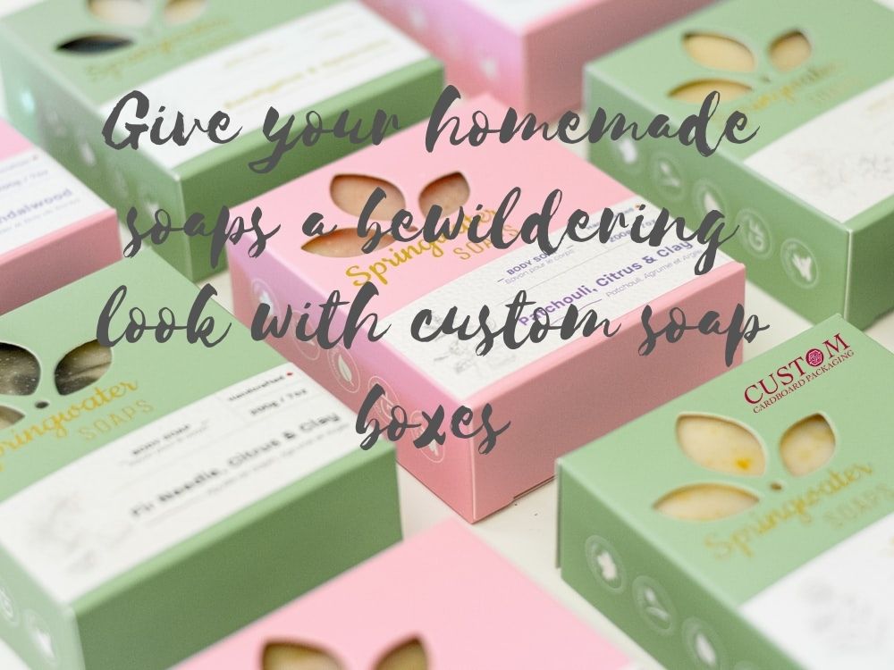 custom soap boxes for homemade soap