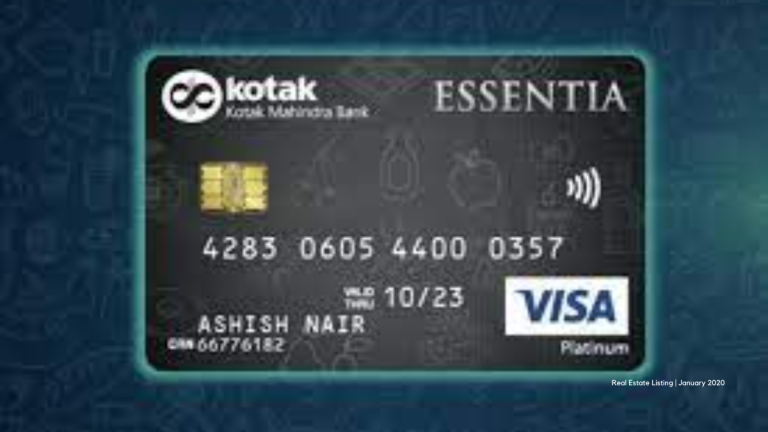 What are the fees and charges for the Kotak Essentia Platinum Credit Card?