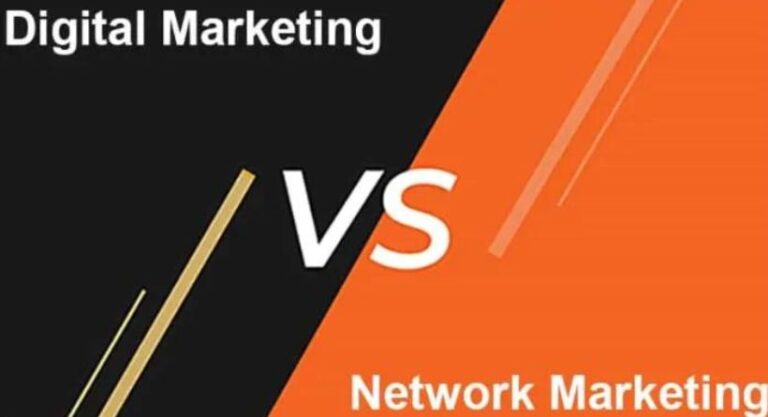 What are the Differences between Digital Marketing and Network Marketing?